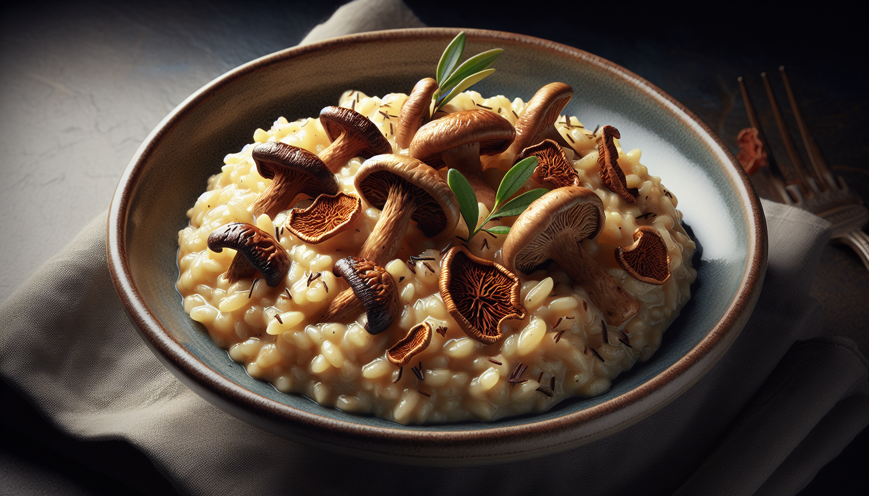 Risotto ai funghi porcini secchi